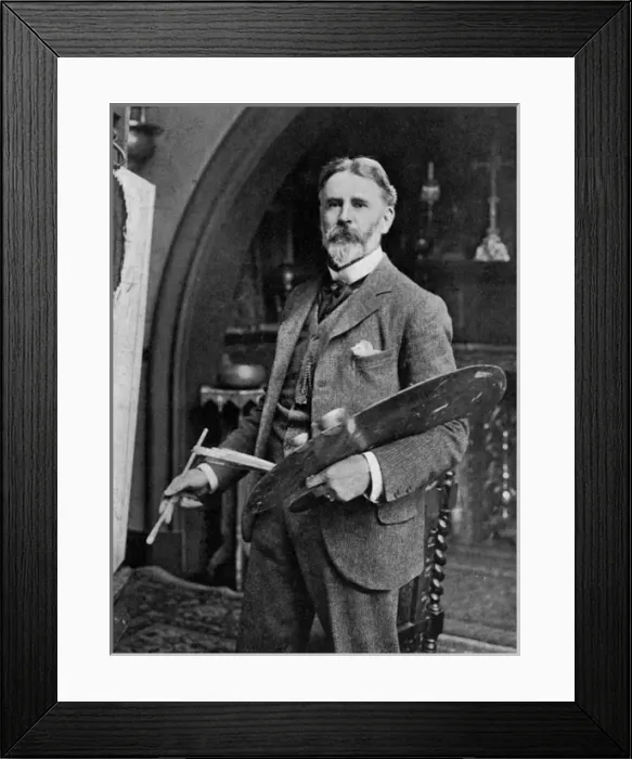 Framed Print : Frank Dicksee - Photo Framed Print : Frank Dicksee - Photo