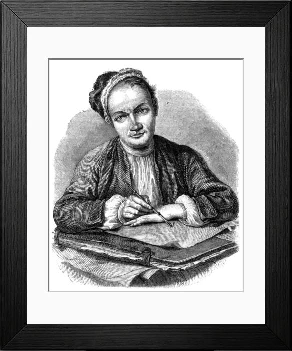 Framed Print : Christian W E Dietrich Framed Print : Christian W E Dietrich