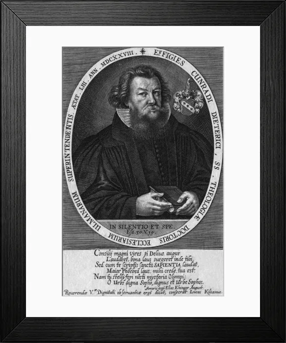 Framed Print : Conrad Dietrich - 2 Framed Print : Conrad Dietrich - 2
