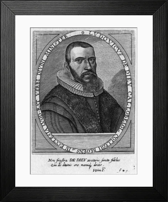 Framed Print : Lodowijk De Dieu Framed Print : Lodowijk De Dieu