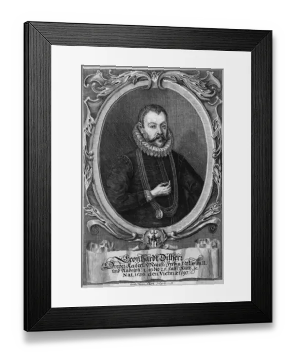 Framed Print : Leonhardt Dilherr Framed Print : Leonhardt Dilherr