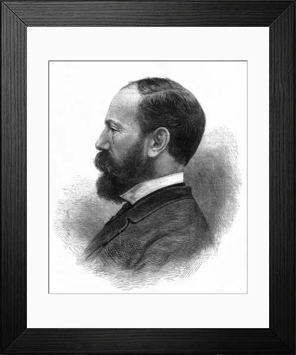 Framed Print : Charles Dilke in 1883 Framed Print : Charles Dilke in 1883
