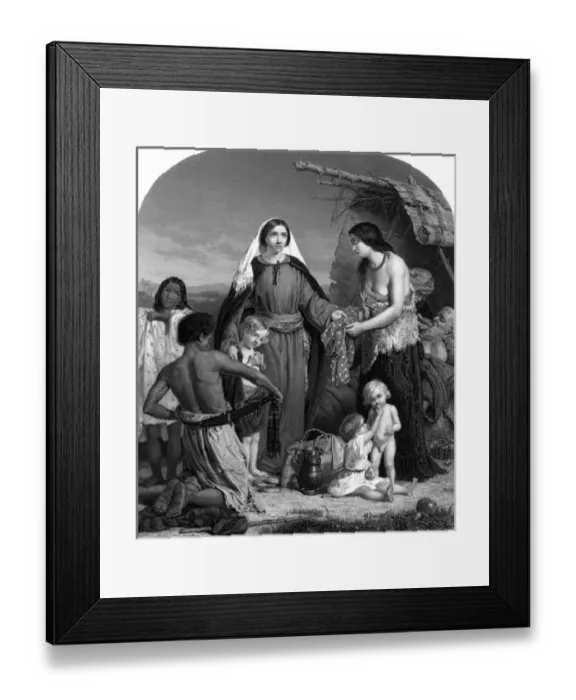 Framed Print : Dorcas, Charity Worker Framed Print : Dorcas, Charity Worker