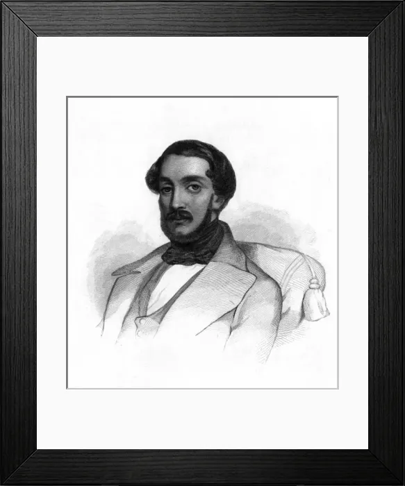 Framed Print : Franz V Dingelstedt - 1 Framed Print : Franz V Dingelstedt - 1
