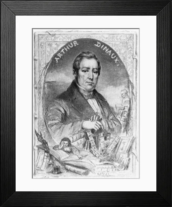 Framed Print : Arthur Martin Dinaux Framed Print : Arthur Martin Dinaux