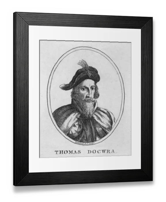 Framed Print : Sir Thomas Docwra Framed Print : Sir Thomas Docwra
