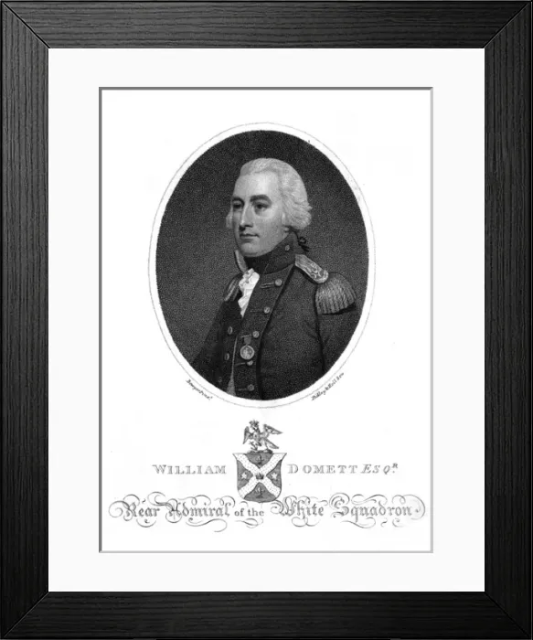 Framed Print : Sir William Domett Framed Print : Sir William Domett