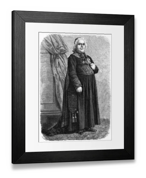 Framed Print : Cardinal Donnet - 3 Framed Print : Cardinal Donnet - 3