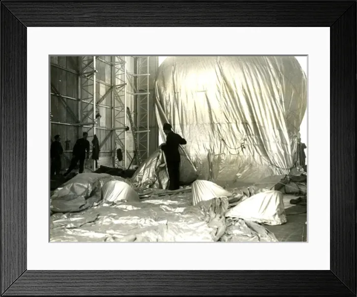 Framed Print : Barrage Balloons 1939 Framed Print : Barrage Balloons 1939