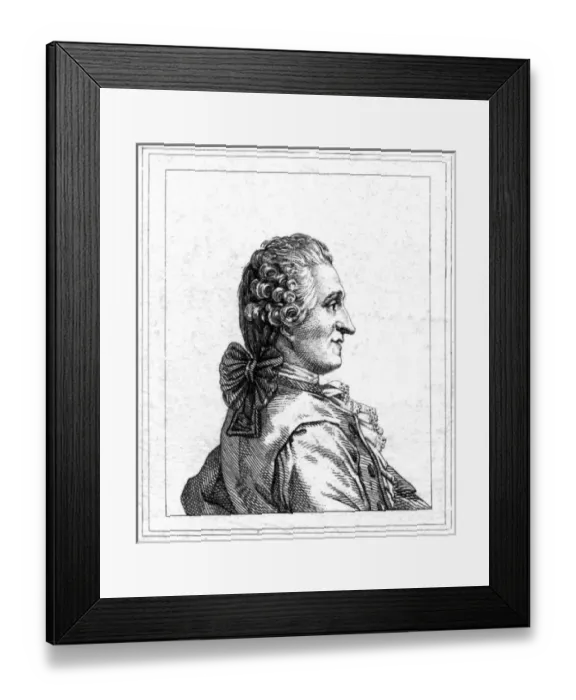 Framed Print : Claude Joseph Dorat Framed Print : Claude Joseph Dorat