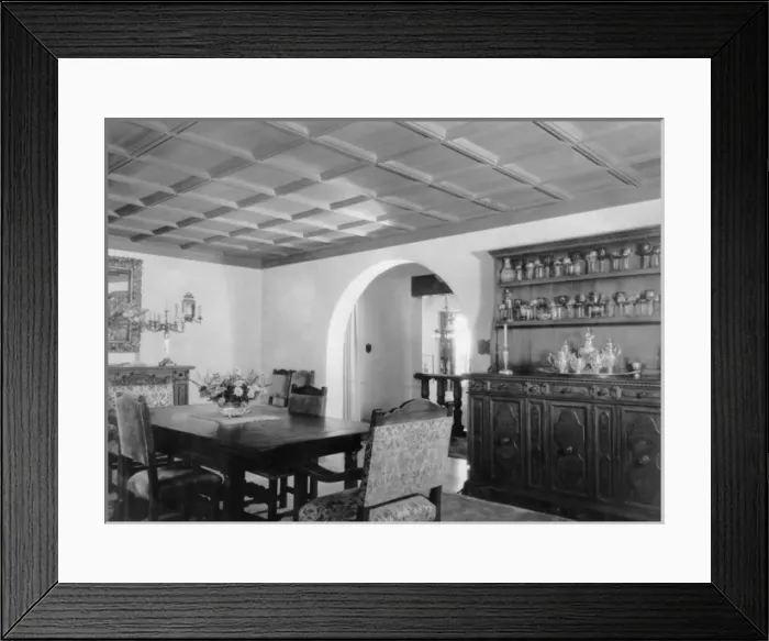 Framed Print : Country Dining Room Framed Print : Country Dining Room
