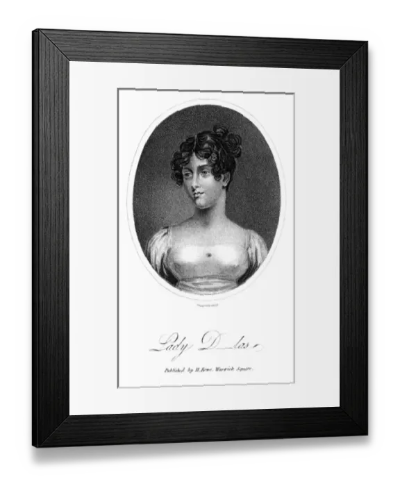 Framed Print : Lady Charlotte Douglas 2 Framed Print : Lady Charlotte Douglas 2
