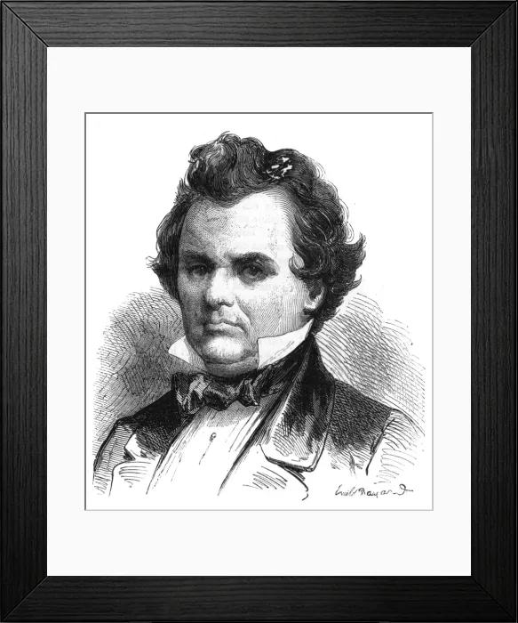 Framed Print : Stephen Douglas - 3 Framed Print : Stephen Douglas - 3