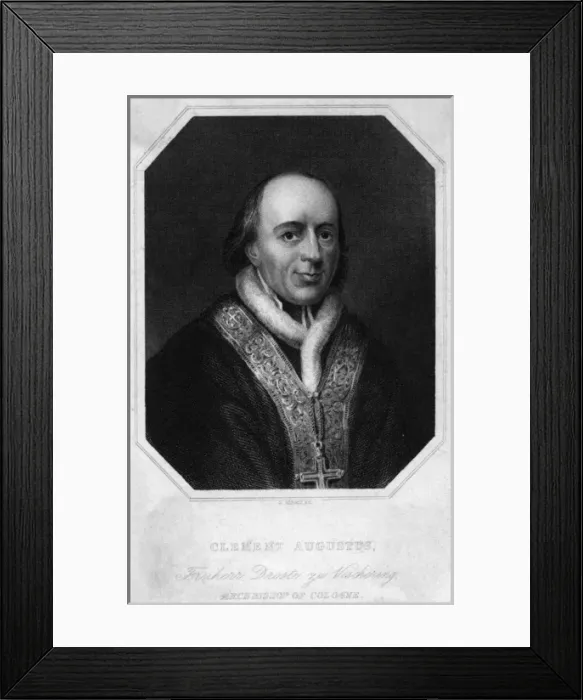 Framed Print : Clement Droste, Bishop Framed Print : Clement Droste, Bishop