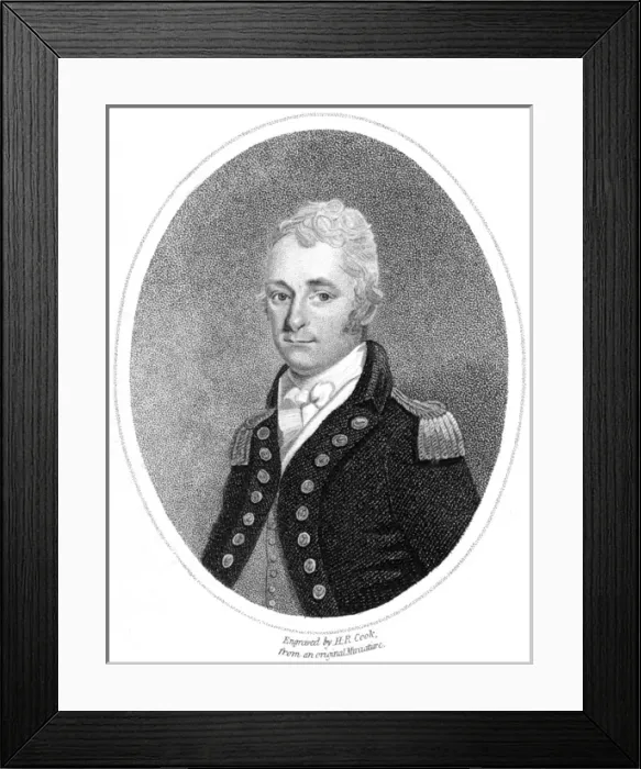 Framed Print : Captain Hugh Downman Framed Print : Captain Hugh Downman