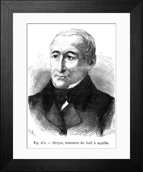 Framed Print : Johann Von Dreyse - 2