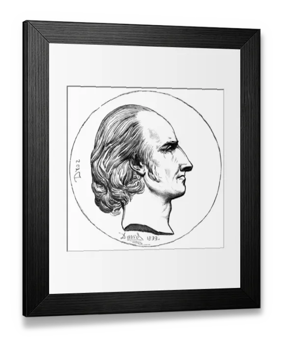 Framed Print : Joseph Droz Framed Print : Joseph Droz