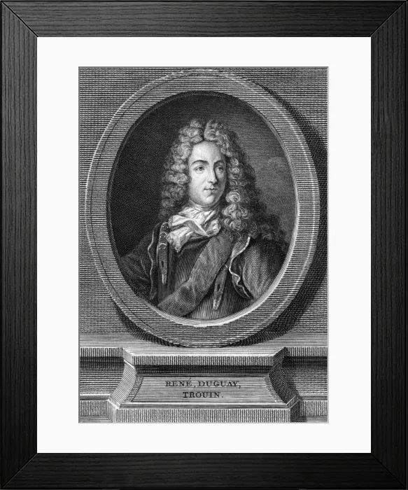 Framed Print : Rene Duguay-Trouin Framed Print : Rene Duguay-Trouin