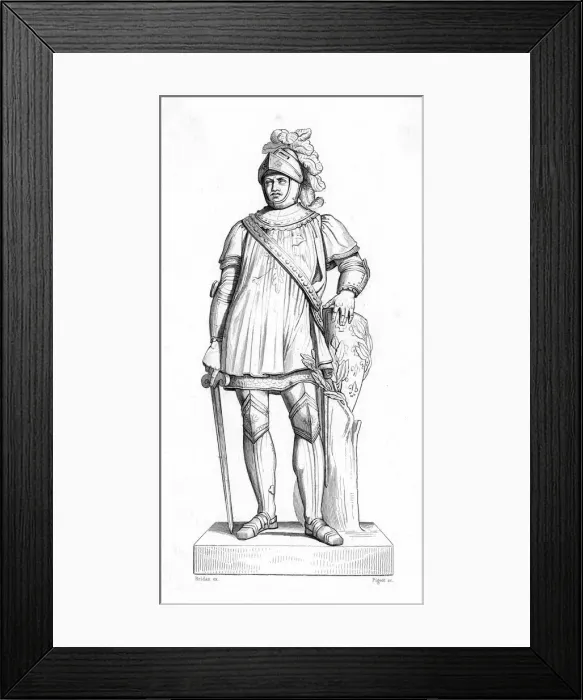 Framed Print : Bertrand Duguesclin Framed Print : Bertrand Duguesclin