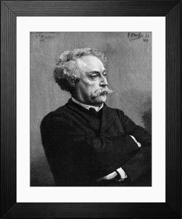 Framed Print : Dumas Fils 1888 Framed Print : Dumas Fils 1888