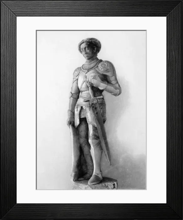 Framed Print : Statue of Jean d Orleans, Comte de Dunois Framed Print : Statue of Jean d Orleans, Comte de Dunois