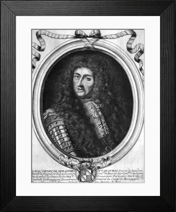 Framed Print : Jacques Duc De Duras 1 Framed Print : Jacques Duc De Duras 1