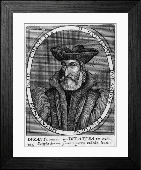 Framed Print : Guillaume Durand Framed Print : Guillaume Durand