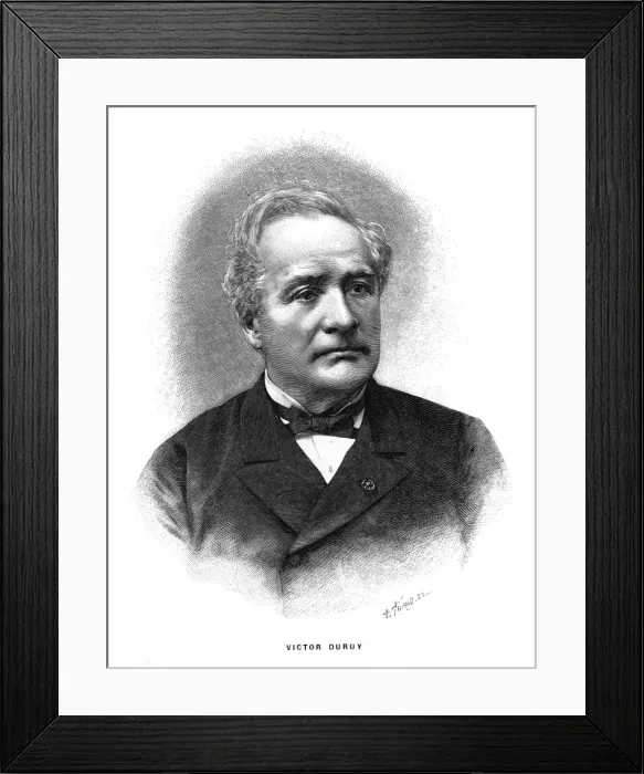 Framed Print : Victor Duruy - 2 Framed Print : Victor Duruy - 2