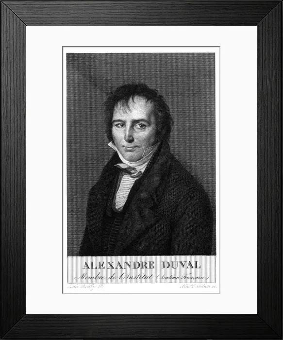 Framed Print : Alexandre Vincent Duval Framed Print : Alexandre Vincent Duval