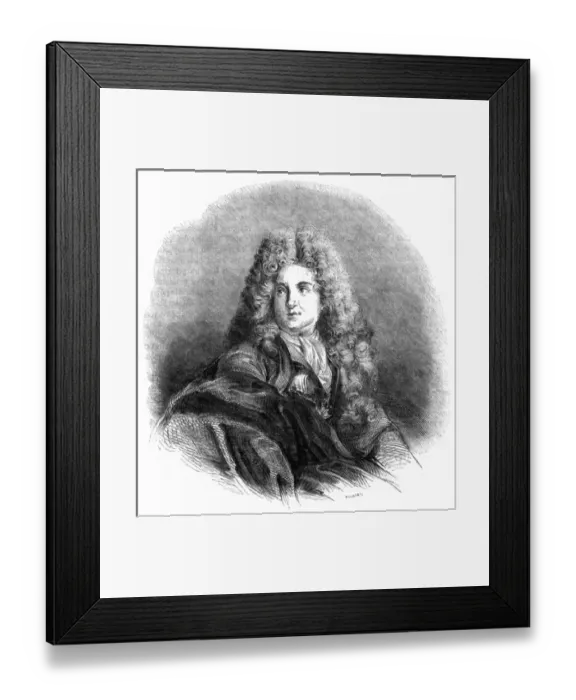 Framed Print : Gerard Edelinck Framed Print : Gerard Edelinck