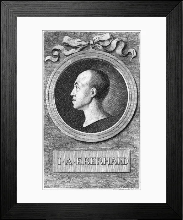 Framed Print : Johann August Eberhard Framed Print : Johann August Eberhard