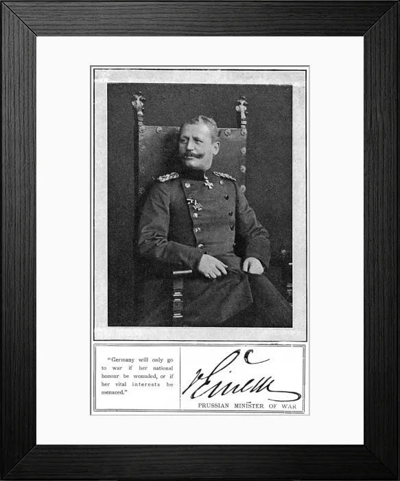 Framed Print : Karl Wilhelm Von Einem Framed Print : Karl Wilhelm Von Einem