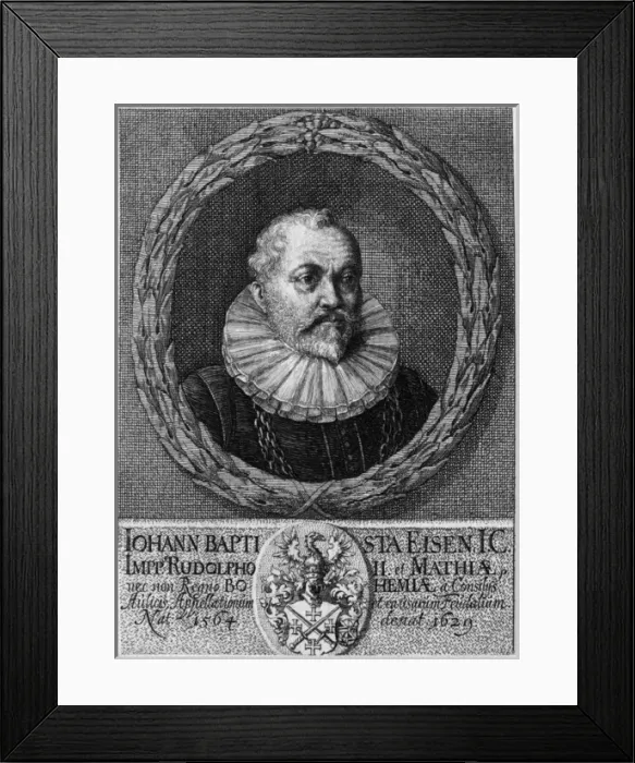 Framed Print : Johann Baptist Eisen Framed Print : Johann Baptist Eisen