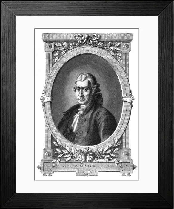 Framed Print : Conrad Ekhof Framed Print : Conrad Ekhof