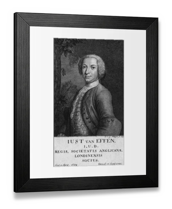 Framed Print : Justus Van Effen Framed Print : Justus Van Effen