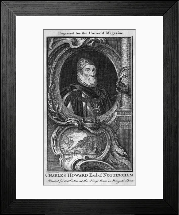 Framed Print : Howard of Effingham Framed Print : Howard of Effingham