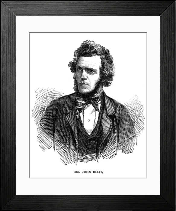 Framed Print : John Ellis, Teacher Framed Print : John Ellis, Teacher