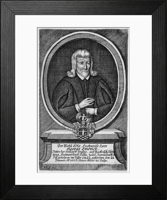 Framed Print : Georg Emerich Framed Print : Georg Emerich