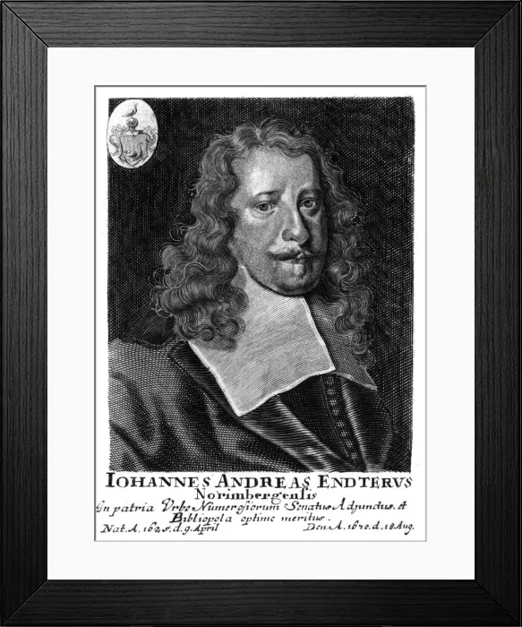 Framed Print : Johannes Endterus Framed Print : Johannes Endterus