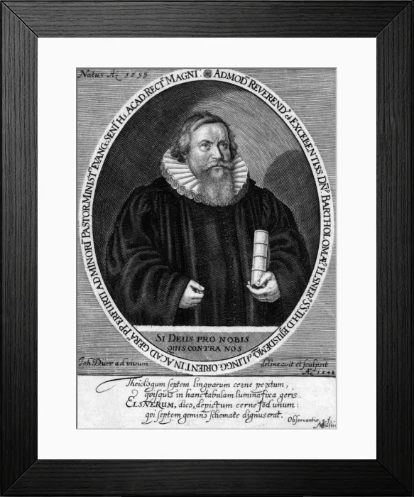 Framed Print : Bartholomaeus Elsner Framed Print : Bartholomaeus Elsner