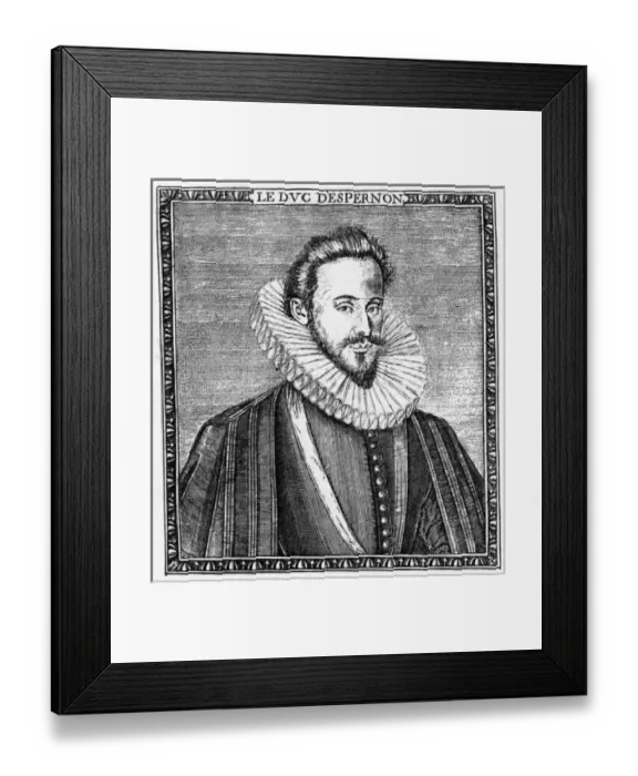 Framed Print : Jean Duc D epernon - 4 Framed Print : Jean Duc D epernon - 4