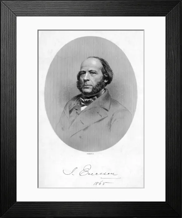Framed Print : John Ericsson (Adlard) Framed Print : John Ericsson (Adlard)