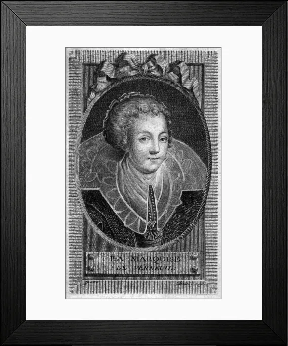 Framed Print : Henriette D entragues Framed Print : Henriette D entragues