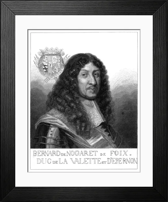 Framed Print : Bernard Duc D epernon Framed Print : Bernard Duc D epernon
