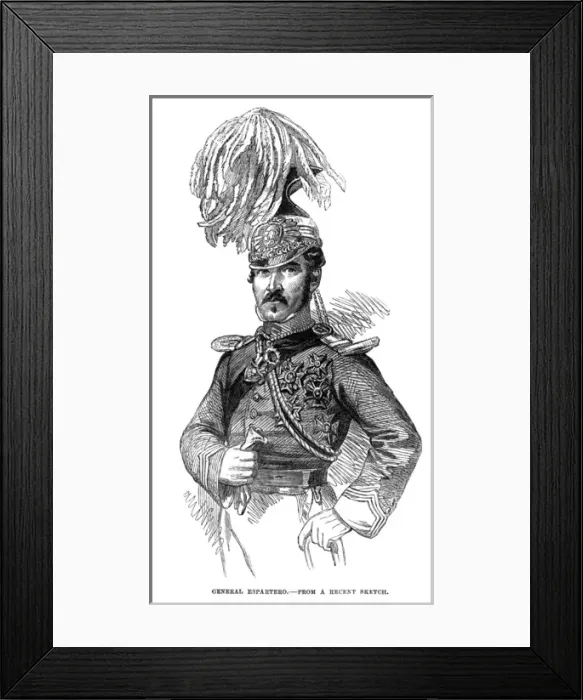 Framed Print : Baldomero Espartero Framed Print : Baldomero Espartero