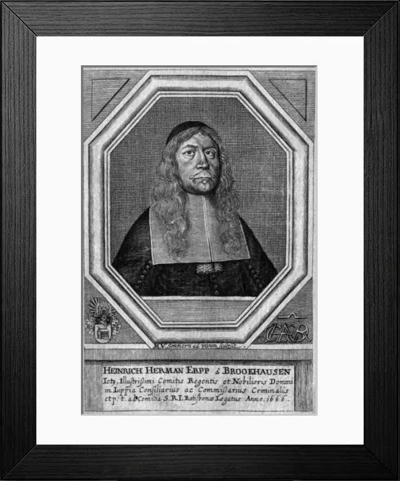 Framed Print : Heinrich Herman Erp Framed Print : Heinrich Herman Erp
