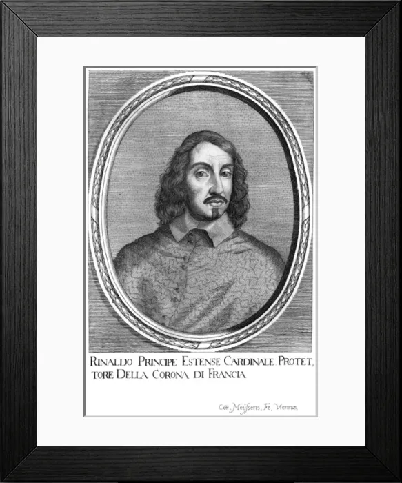 Framed Print : Rinaldo D este, Cardinal Framed Print : Rinaldo D este, Cardinal