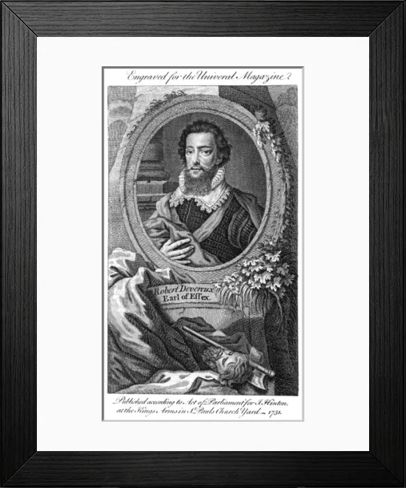 Framed Print : Second Earl of Essex Framed Print : Second Earl of Essex