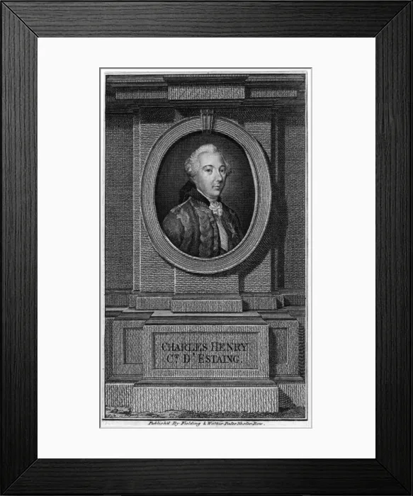 Framed Print : COMTE D ESTAING - 2 Framed Print : COMTE D ESTAING - 2