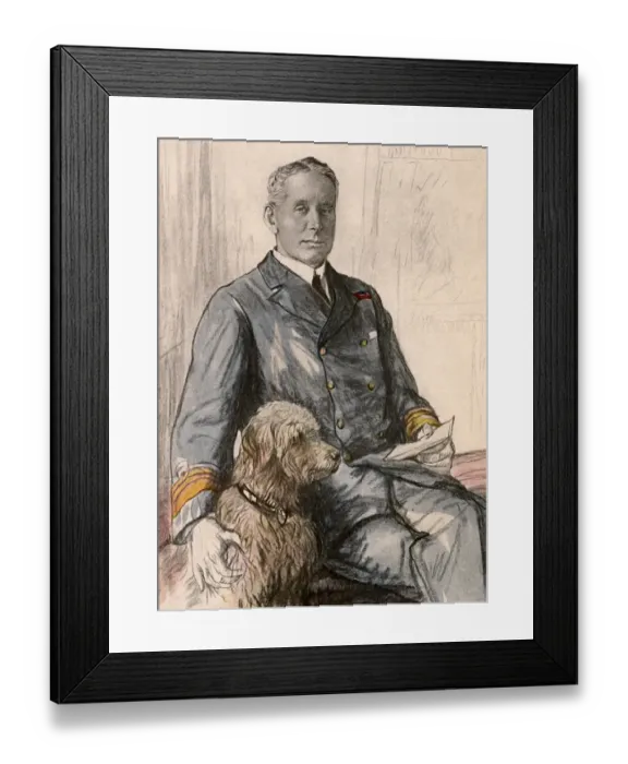 Framed Print : Sir Hugh Evan-Thomas Framed Print : Sir Hugh Evan-Thomas